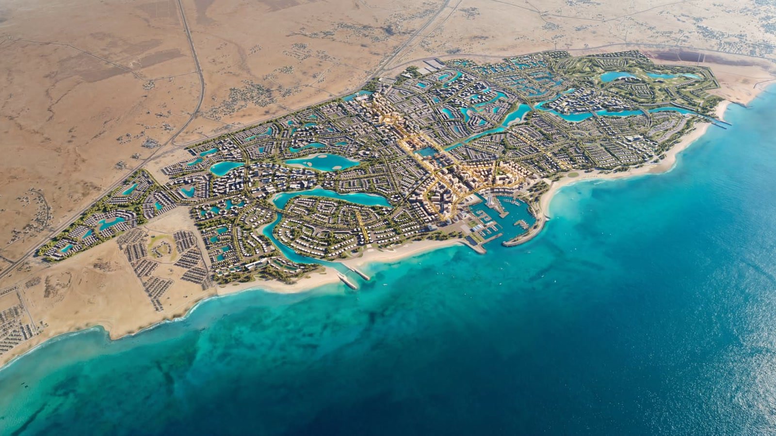 لاندسكيب وإطلالات من داخل مشروع علم الروم