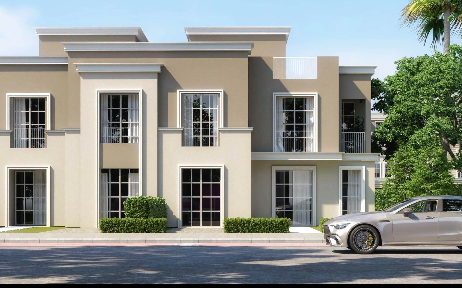 أحياء سكنية بمساحات خضراء في ذا بترفلاي
