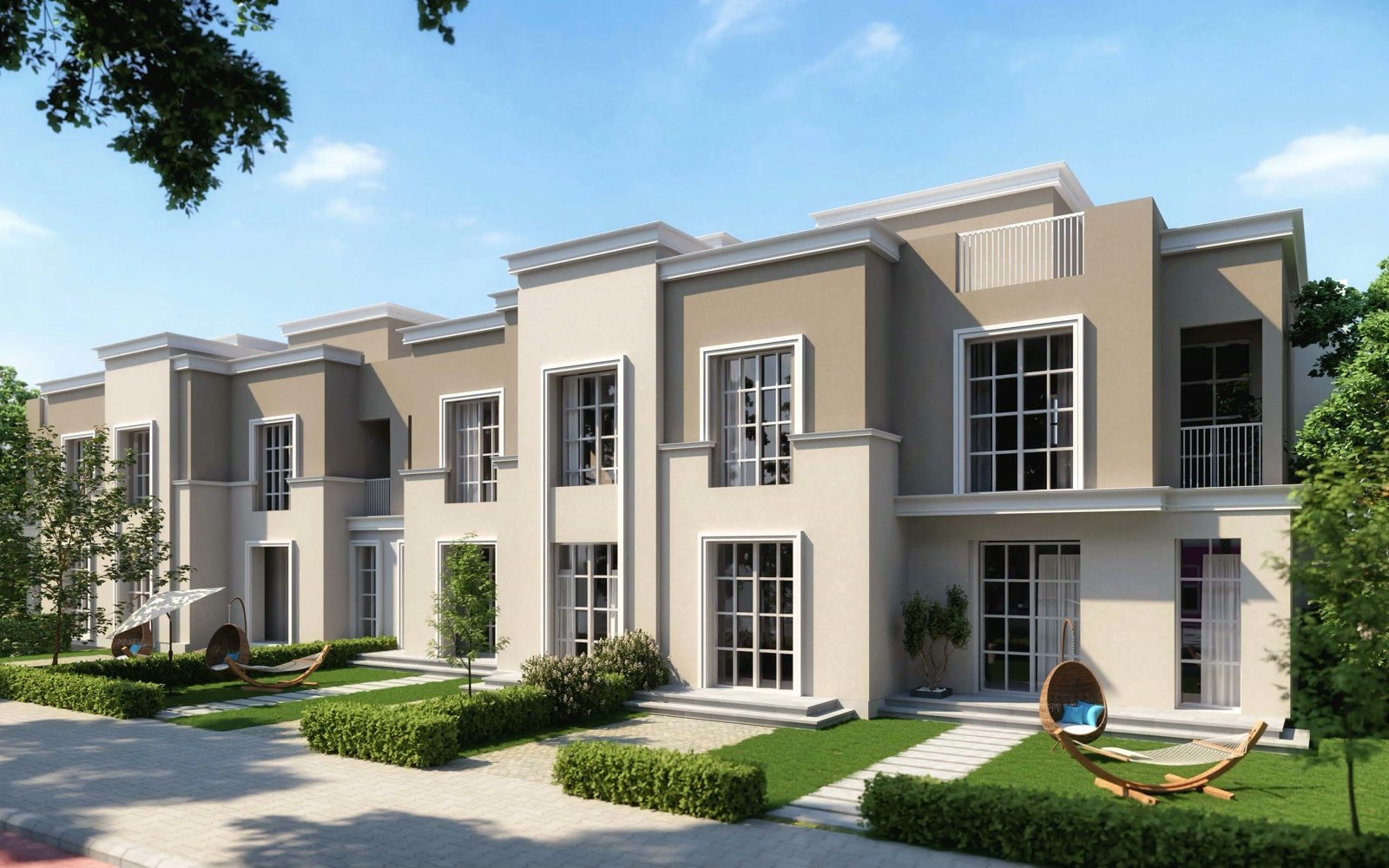 نماذج وحدات سكنية للتمليك داخل مشروع ذا بترفلاي