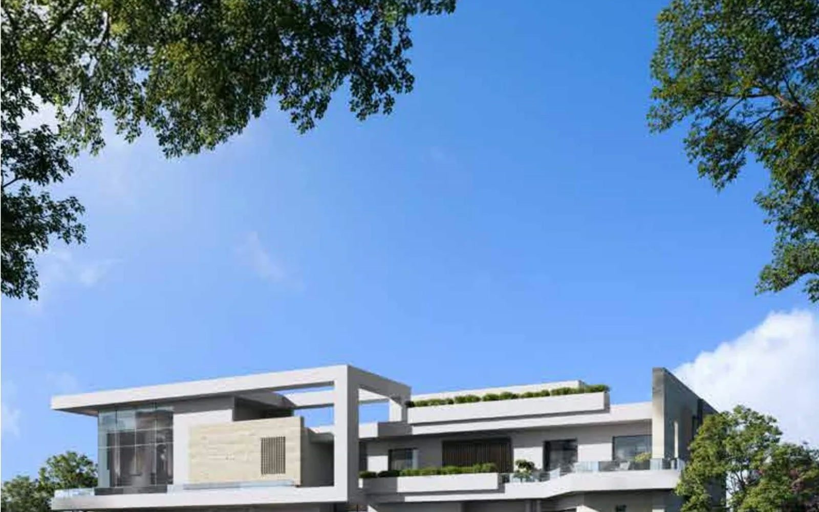 حديقة مركزية ومساحات خضراء في ترايانجل